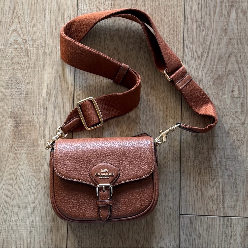 Coach small Amelia saddle Crossbody Bag